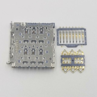 1-5 Bộ Khay Sim Khe Cắm Đầu Đọc Thẻ Kết Nối Cho Samsung Galaxy A53 A54 M34 5G A35 A55 A15 M35 A536 A356 A546 A556 A155 A156 Cắm Adapter Ổ Cắm Jack Liên Hệ M346 M356