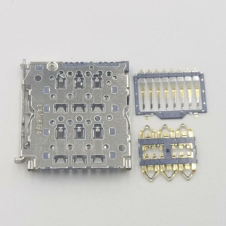 1-5 Bộ Khay Sim Khe Cắm Đầu Đọc Thẻ Kết Nối Cho Samsung Galaxy A53 A54 M34 5G A35 A55 A15 M35 A536 A356 A546 A556 A155 A156 Cắm Adapter Ổ Cắm Jack Liên Hệ M346 M356