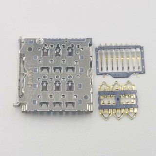 1-5 Bộ Khay Sim Khe Cắm Đầu Đọc Thẻ Kết Nối Cho Samsung Galaxy A53 A54 M34 5G A35 A55 A15 M35 A536 A356 A546 A556 A155 A156 Cắm Adapter Ổ Cắm Jack Liên Hệ M346 M356