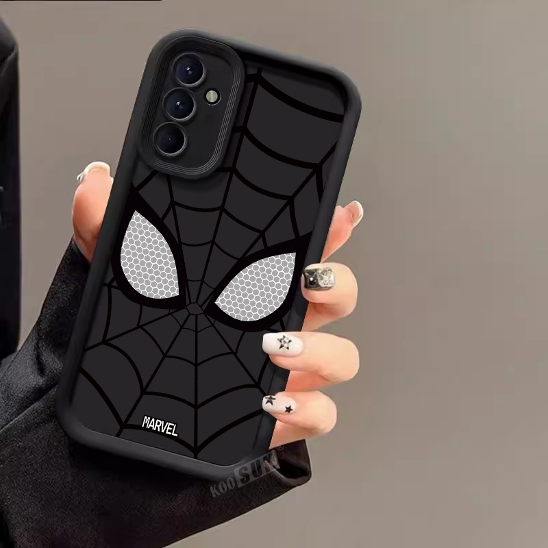 Ốp Lưng Mềm Cho Samsung Galaxy A07 A17 A27 A37 A57 A07S Họa Tiết Anime Người Nhện Vỏ Điện Thoại Di Động Silicon Vỏ Bảo Vệ