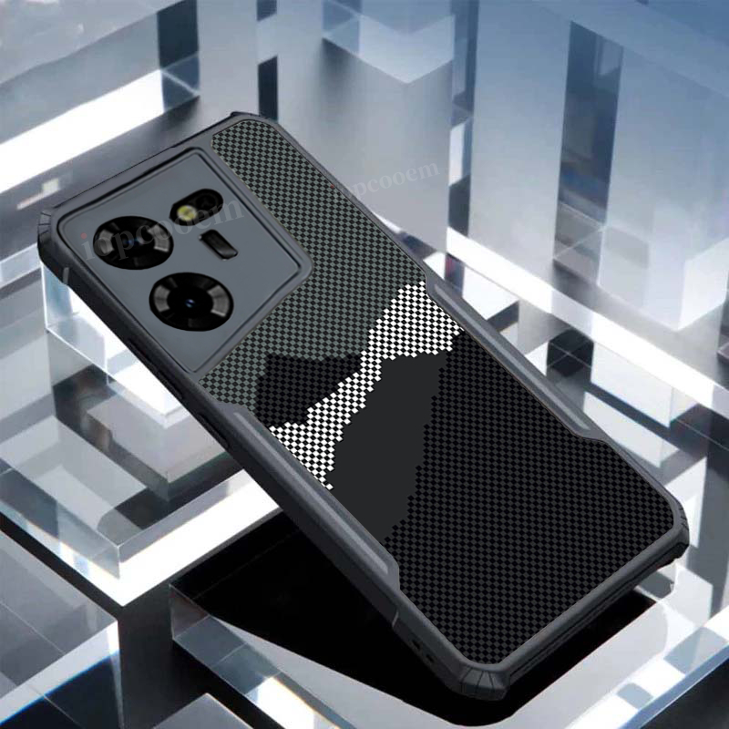 Ốp điện thoại chống sốc họa tiết sợi Carbon Kevlar cho Tecno POP 9 7 6 Pova 7 Ultra 6 5 4 Pro Neo 3 2 5G 4G Vỏ tối giản Vỏ chống rơi