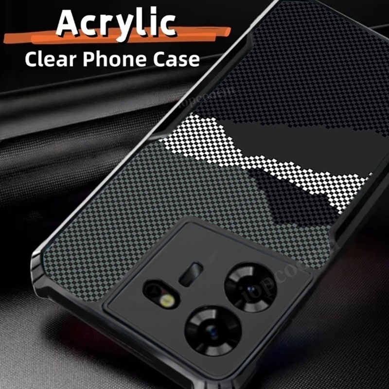 Ốp điện thoại chống sốc họa tiết sợi Carbon Kevlar cho Tecno POP 9 7 6 Pova 7 Ultra 6 5 4 Pro Neo 3 2 5G 4G Vỏ tối giản Vỏ chống rơi