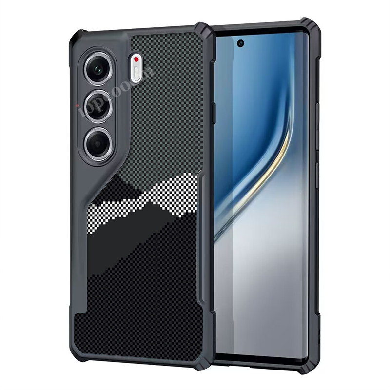 Ốp điện thoại chống sốc họa tiết sợi Carbon Kevlar cho Tecno Camon 40 30 30S 20 PRO 5G 4G Vỏ tối giản Vỏ chống rơi