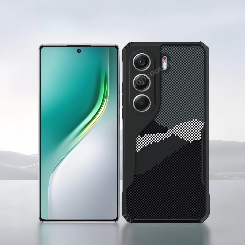 Ốp điện thoại chống sốc họa tiết sợi Carbon Kevlar cho Tecno Camon 40 30 30S 20 PRO 5G 4G Vỏ tối giản Vỏ chống rơi