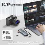 Acer USB C Hub chuyển đổi Type C 7 trong 1 với HDMI 100W PD USB 3.0 5Gbps Đầu đọc thẻ SD Tương thích với máy tính xách tay / PC / Máy tính để bàn UC707 — ảnh 6