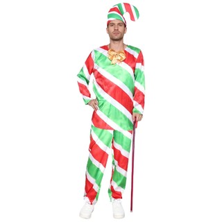 Trang phục cosplay ông già Noel dành cho người lớn - Phù hợp cho lễ hội và tiệc Halloween/Giáng sinh