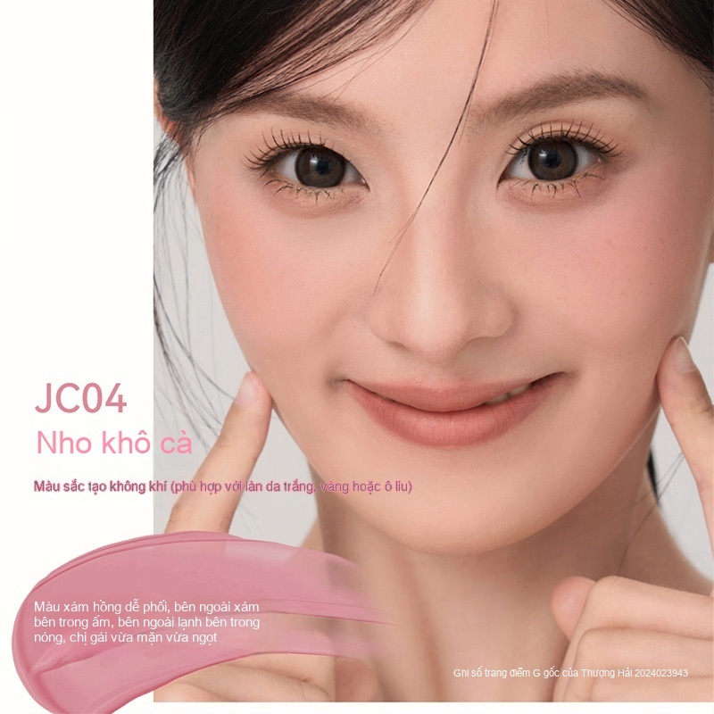 AztkLiquidBlushMàumởrộngMatteWhiteningChekhuyếtđiểmlàmsángdachongười mới bắt đầu Người mới bắt đầu