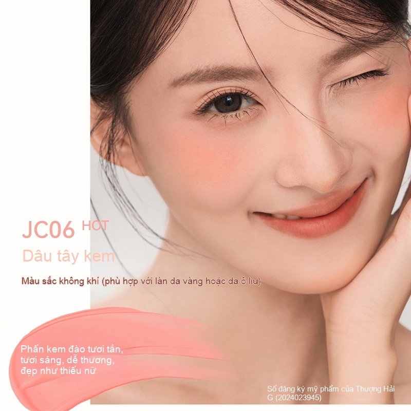 AztkLiquidBlushMàumởrộngMatteWhiteningChekhuyếtđiểmlàmsángdachongười mới bắt đầu Người mới bắt đầu