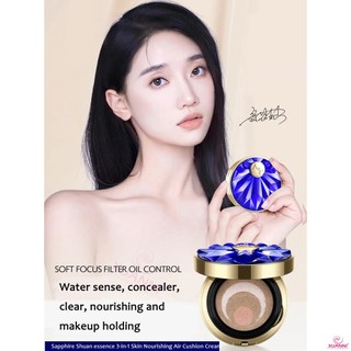 Autumn & CA.Autumn Coco Sapphire Tinh chất làm dịu da ba trong một Đệm dưỡng ẩm da bb Autumn Coco Sapphire Kem che khuyết điểm Kiểm soát dầu Dưỡng ẩm