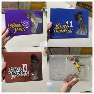Siêu Sao Mini LeBron James Stephen Curry James Harden và Klay Thompson PVC Nhân Vật Hành Động Đồ Chơi Mô Hình