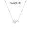 Vòng cổ thiết kế hoa hồng FanciMe Dây chuyền xương đòn tối giản Trang sức thời trang thanh lịch 【 Dòng hoa hồng 】
