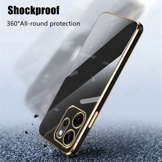 Ốp Điện Thoại Tương Thích Cho OPPO Reno 14F 5G Thẳng Mạ Điện Cạnh Vỏ Silicon Mềm Bảo Vệ Toàn Diện Sang Trọng Ốp Lưng SYD01