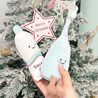 1 Chiếc Mô Hình Nha Khoa Mềm Treo Kem Đánh Răng Bàn Chải Đánh Răng Demo Cho Trẻ Em Học Tập Đánh Răng, Quà Tặng