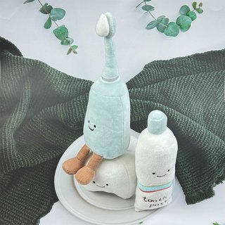 1 Chiếc Mô Hình Nha Khoa Mềm Treo Kem Đánh Răng Bàn Chải Đánh Răng Demo Cho Trẻ Em Học Tập Đánh Răng, Quà Tặng