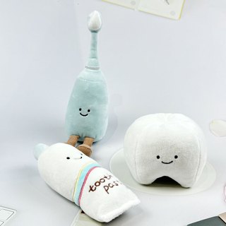 1 Chiếc Mô Hình Nha Khoa Mềm Treo Kem Đánh Răng Bàn Chải Đánh Răng Demo Cho Trẻ Em Học Tập Đánh Răng, Quà Tặng