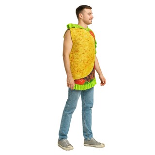 Trang phục cosplay Taco Halloween cho người lớn, phù hợp dự tiệc carnival và sân khấu
