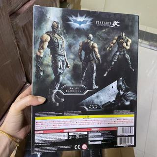 Batman Dark Knight Trilogy Bane Play Arts Kai Nhân vật hành động 24cm