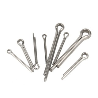 M1 M1.2 M1.5 M2 M2.5 M3 M3.2 M4 M5 M6 M6.3 M8 304 Thép Không Gỉ Chia Kẹp Khóa Cotter Giữ Pin Chia Chia Kẹp
