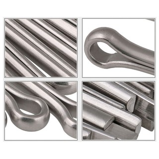 M1 M1.2 M1.5 M2 M2.5 M3 M3.2 M4 M5 M6 M6.3 M8 304 Thép Không Gỉ Chia Kẹp Khóa Cotter Giữ Pin Chia Chia Kẹp