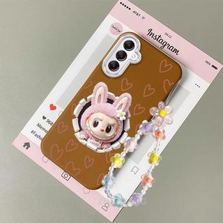 Ốp Lưng Cho Samsung A26 5G A36 5G A56 5G Da Cảm Giác Chống Sốc TPU Vỏ Điện Thoại Thẩm Mỹ Hoạt Hình Họa Tiết Búp Bê Thiết Kế Mới Vòng Tay Pha Lê Miễn Phí