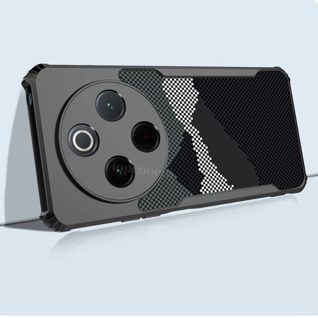 Ốp điện thoại chống sốc họa tiết sợi Carbon Kevlar cho Tecno Spark 40C 30C 20C 40 30 20 Pro Plus 5G 4G Vỏ tối giản Vỏ chống rơi