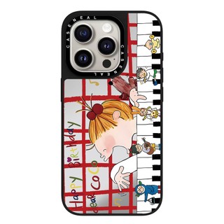 CASENEAL Girl Dog Vỏ Điện Thoại Gương Chất Lượng Cao Thích Hợp Cho iPhone 17ProMax 17pro 17 air 16promax 16 15promax 15 14promax 13 13promax Ốp Lưng Cứng Chống Rơi Thời Trang