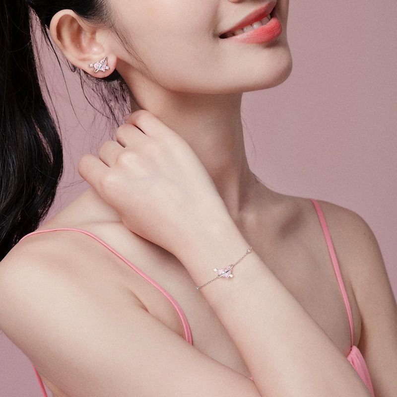 Vòng tay hành tinh tình yêu FanciMe Thiết kế ban đầu Trang sức quyến rũ Galaxy dành cho nữ