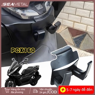 SEAMETAL Honda PCX160 Sửa đổi Móc đôi bằng thép không gỉ Móc lưu trữ Hành lý Phụ kiện xe máy
