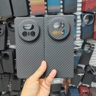 Ốp Điện Thoại Sợi Carbon Aramid Chính Hãng Cao Cấp Cho Honor Magic V5 Gấp Siêu Mỏng Ốp Lưng Bảo Vệ Chống Sốc