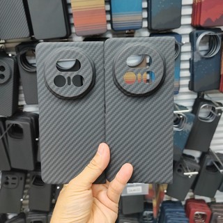 Ốp Điện Thoại Sợi Carbon Aramid Chính Hãng Cao Cấp Cho Honor Magic V5 Gấp Siêu Mỏng Ốp Lưng Bảo Vệ Chống Sốc