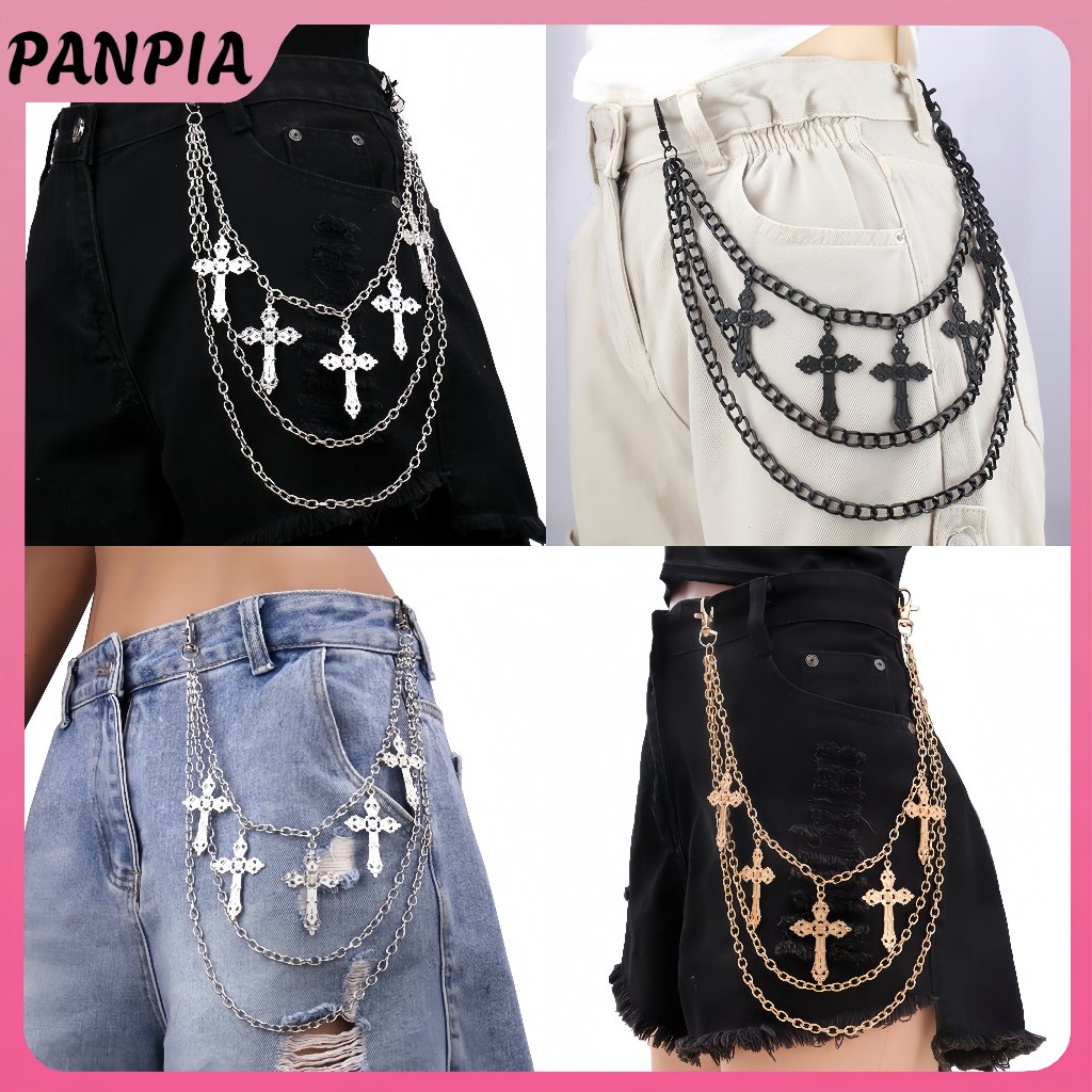 PANPIA-Bông tai kẹp nam style hip-hop, đá trang sức, phù hợp với quần jeans thời trang PANPIA
