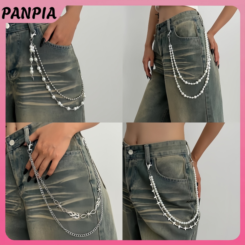 PANPIA-Bông tai kẹp nam style hip-hop, đá trang sức, phù hợp với quần jeans thời trang PANPIA