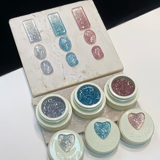 ANNIES Nhấp Nháy Sơn Móng Tay Keo Sequins 5ml Gel Nhấp Nháy Bầu Trời Đầy Sao Quà Tặng