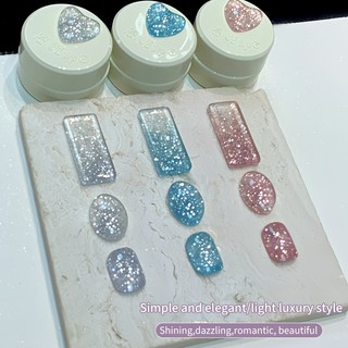 ANNIES Nhấp Nháy Sơn Móng Tay Keo Sequins 5ml Gel Nhấp Nháy Bầu Trời Đầy Sao Quà Tặng