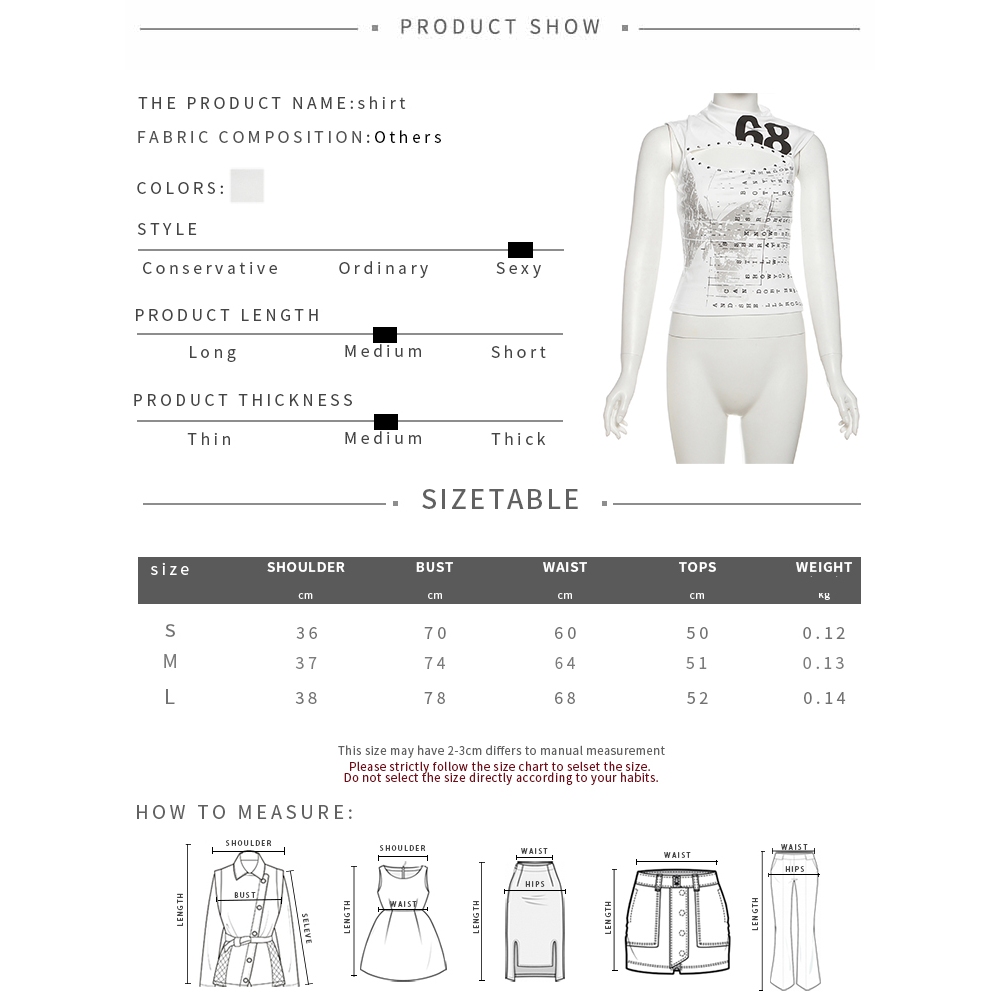 Cutenew Casual Vest Off Tay Skinny Cá Tính Niche Hot Chick Nhìn Mỏng Hơn Thời Trang Không Khí Phong Cách Nóng Mới