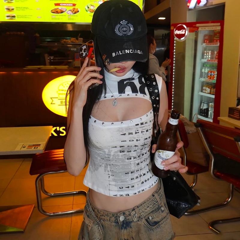 Vest Off-Tay Skinny Cá Tính, Thoáng Mát Cho Khí Hậu Nóng