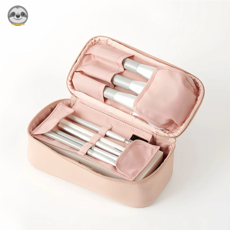 [Hàng có sẵn] Phong cách Nhật Bản Muji / Túi đựng mỹ phẩm di động tinh tế / Vận chuyển nhanh 24H / Túi làm đẹp nhỏ đi chơi / Túi đựng cọ trang điểm du lịch