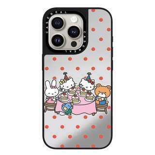 CASENEAL Món tráng miệng Kitty Vỏ điện thoại gương chất lượng cao Thích hợp cho iPhone 17ProMax 17pro 17 air 16promax 16 15promax 15 14promax 13 13promax Ốp lưng cứng chống rơi thời trang