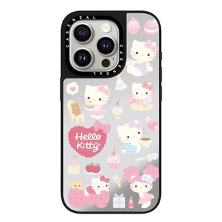 CASENEAL Món tráng miệng Kitty Vỏ điện thoại gương chất lượng cao Thích hợp cho iPhone 17ProMax 17pro 17 air 16promax 16 15promax 15 14promax 13 13promax Ốp lưng cứng chống rơi thời trang
