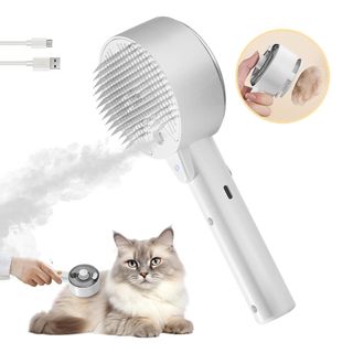 Bàn chải mèo Bàn chải chó Lược chải mèo Bàn chải hơi nước cho thú cưng để rụng Spritz Defur Lược dành cho mèo Chó Bàn chải hơi nước
