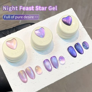 ANNIES Gel Móng Mắt Mèo Đổi Màu Ngân Hà/Mắt Mèo Tím Ngân Hà Chuyên Nghiệp Dòng Ngân Hà 5g