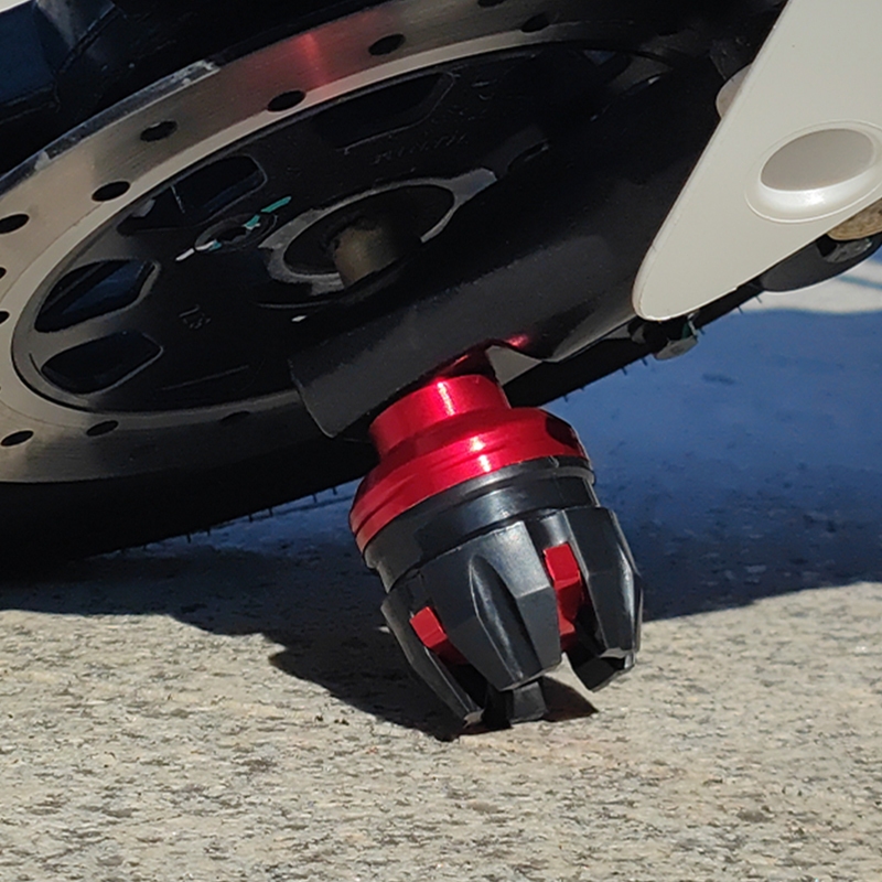 SEAMETAL Đa Năng Treo Trước Bảo Vệ Khung Cốc Trượt Rơi Bảo Vệ Cho Xe Máy Xe Tay Ga E-Bike Nhôm Và ABS