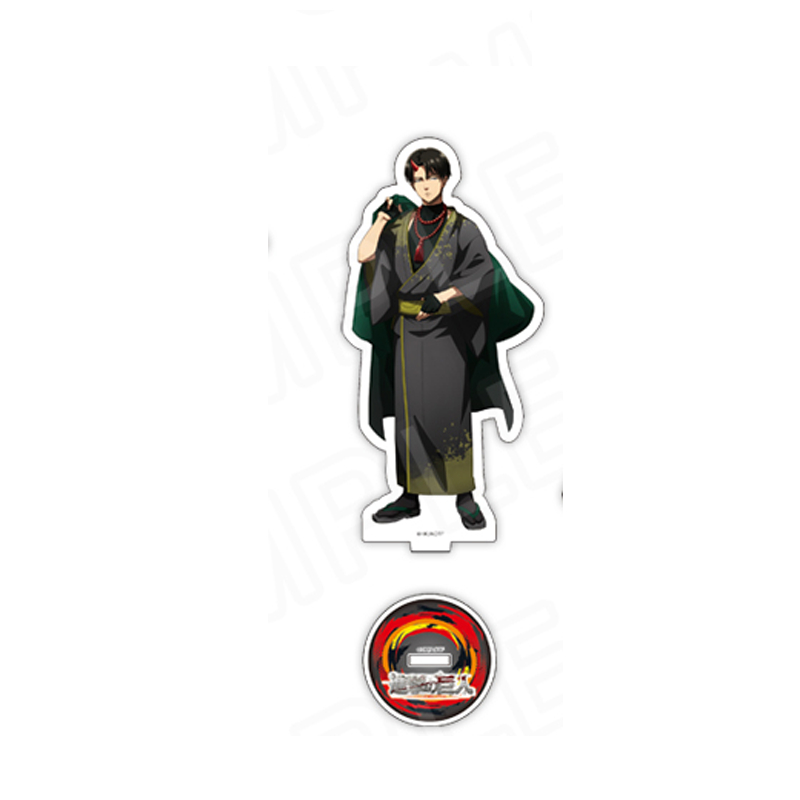 Tấn công Titan Oni Night Parade Acrylic Stand Levi Eren Fan-made Anime Merch Anime Sưu Tập Quà Tặng