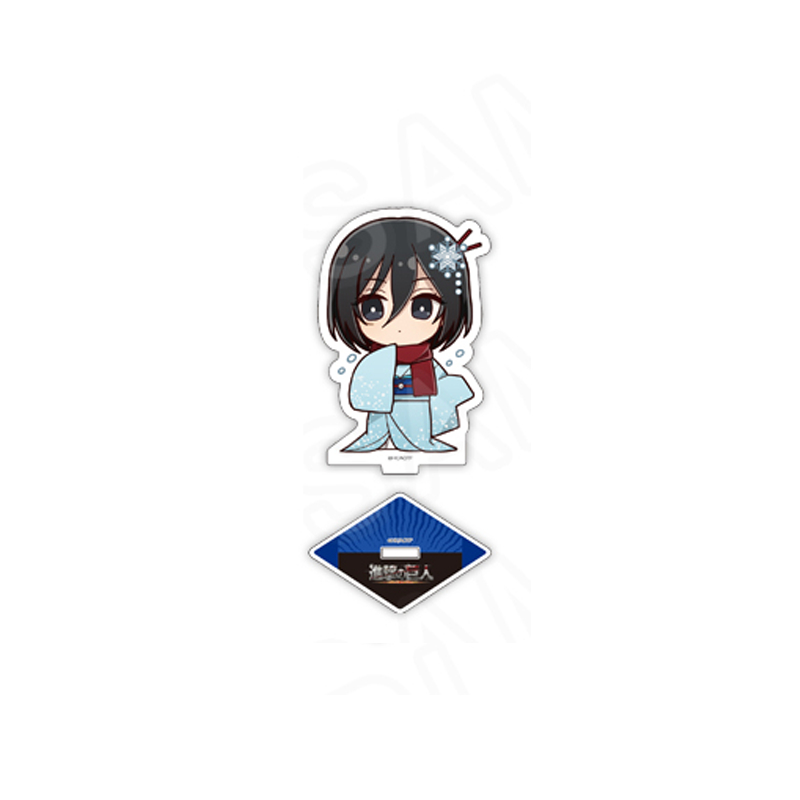 Tấn công Titan Oni Night Parade Acrylic Stand Levi Eren Fan-made Anime Merch Anime Sưu Tập Quà Tặng