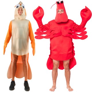 Nam - Trang phục cosplay tôm hùm cá crawfish, phù hợp lễ hội và Halloween
