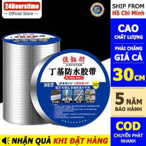 24Hourstime Băng Chống Thấm Nước Băng Siêu Dính Nhật Bản Treo Tường Mái Băng Ống Nước Băng 5/10/15/20M