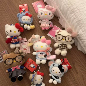 Mặt dây chuyền búp bê sang trọng búp bê Kitty dễ thương