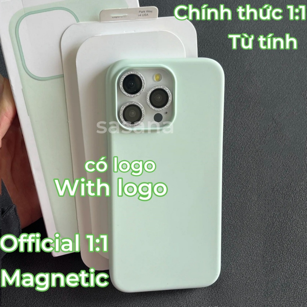 Silicon lỏng từ tính cho iphone 16 / 15 / 14 / 13 / 12 / Pro / Pro Max / plus / mini Vỏ điện thoại chất lượng cao Hoạt hình bật lên