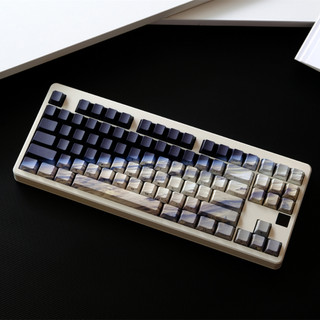 Earth Side Shine Through Keycaps PBT Dye-sub Cherry Profile Keycap Custom Keycaps Tương thích với Cherry Gateron MX Switch