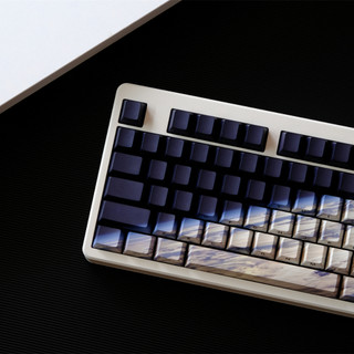 Earth Side Shine Through Keycaps PBT Dye-sub Cherry Profile Keycap Custom Keycaps Tương thích với Cherry Gateron MX Switch
